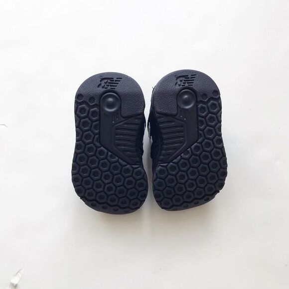 New Balance 247 Navy blue faux lace sneakers EUC size 3 - Picture 6 of 7